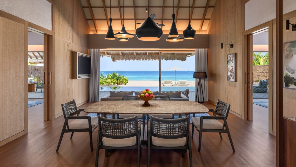 Two-Bedroom Beach Pool Villa at JW Marriott Maldives Kaafu Atoll Island Resort thumbnail 3